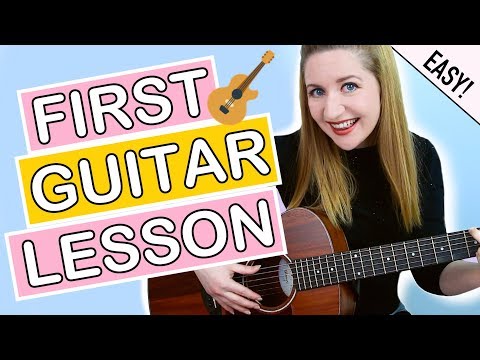 How To Play Guitar - EASY First Guitar Lesson For Beginners!