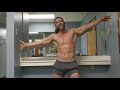 Back workout #2 today crazy pump after training posing/flexing