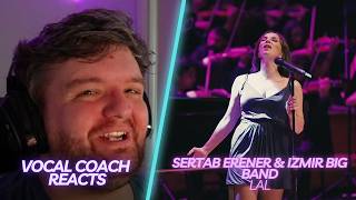 Stunning!! - Sertab Erener &amp; İzmir Big Band - Lal | Vocal Coach Reacts