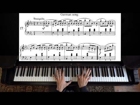Tchaikovsky - German Song | Children's Album, Op. 39
