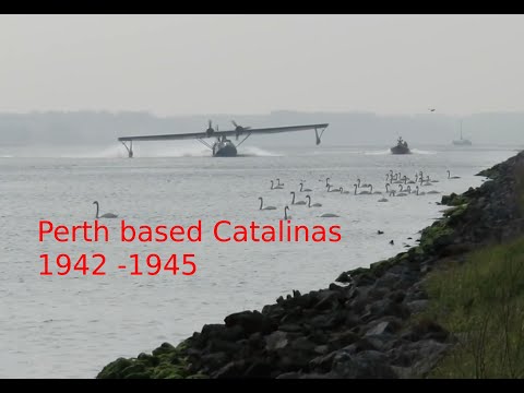 USN Patrol Wing 10 and Qantas fly Catalinas from Perth in WW2.
