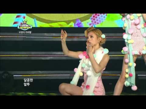 Orange Caramel - Milk Shake, 오렌지캬라멜 - 밀크 쉐이크, Show Champion 20120925