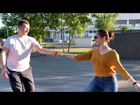 Sergey Khakhlev Anastasiia Babakhan Improvisation West Coast Swing Moscow