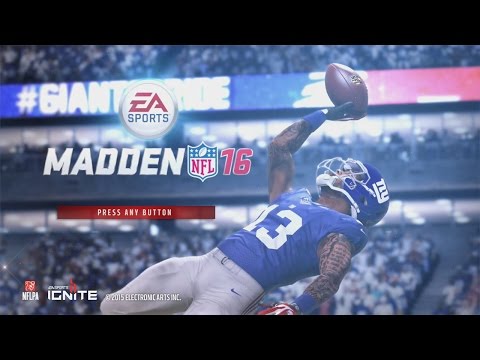 Madden NFL 16 - EA Early Access, Intro and Tutorial On New Mechanics (Xbox One Gameplay) Video