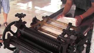 วิธีการใช้เครื่องนวดยางตบยาง