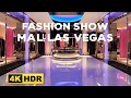 Walk Into Fashion Show Mall Las Vegas 4k