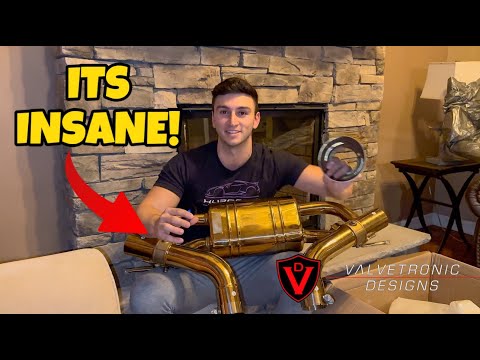 Installing The GOLD Valvetronic Exhaust on MK5 Supra (INSANELY Loud!)