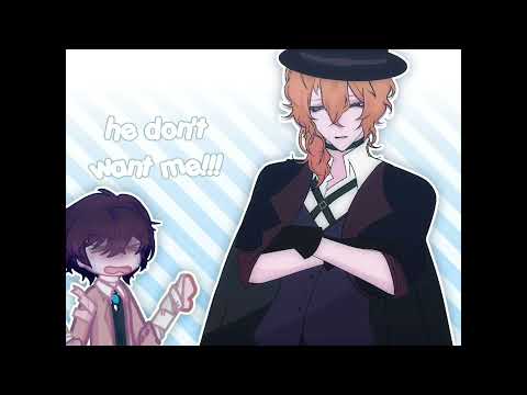 Dazai loves annoying Chuuya 😥! #skk #bsd #gacha