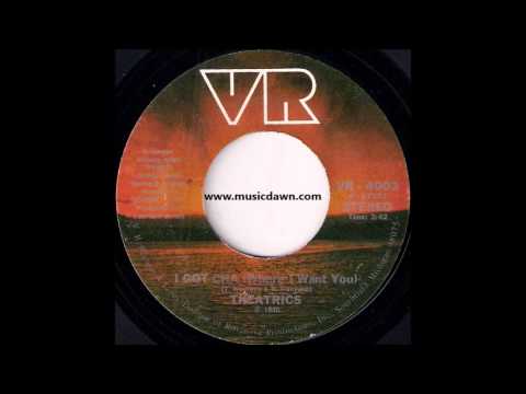 Theatrics - I Got Cha (Where I Want You) [V.R. Records & Tapes] '1980 Sweet Modern Soul 45
