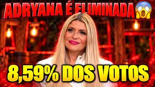 🔴A FAZENDA 18 AO VIVO: ADRYANA É ELIMINADA E DESABAFA NA CABINE DE DESCOMPRESSÃO