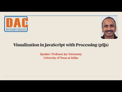 Visualization In Javascript With Processing P5js