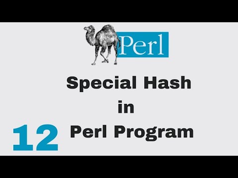 Special Hash in Perl Program - Perl Script Tutorial for Beginners - 12  #perl #perltutorial