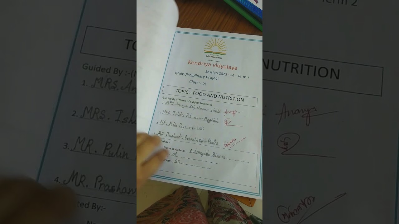 CLASS-4 MDP Project (Topic-  FOOD