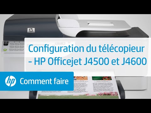comment installer l'imprimante hp officejet 4500
