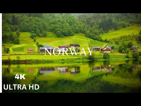 Norway beautful nature - Horizon View bath with Beautiful nature - 4k VideoHD