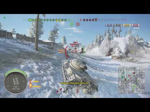 WoT console. Nomad against King tiger