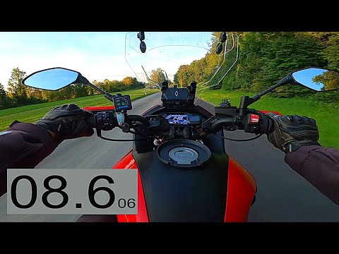 Acceleration 0-150 km/h - Yamaha Tracer 7