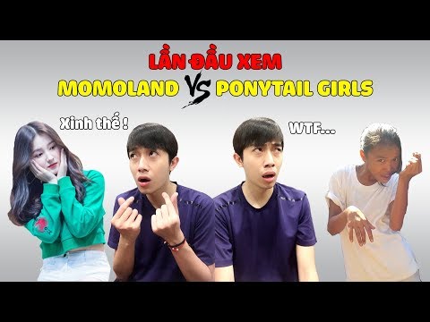 Cris Devil Gamer LẦN ĐẦU XEM MOMOLAND VS PONYTAIL GIRLS | CrisDevilGamer Reaction