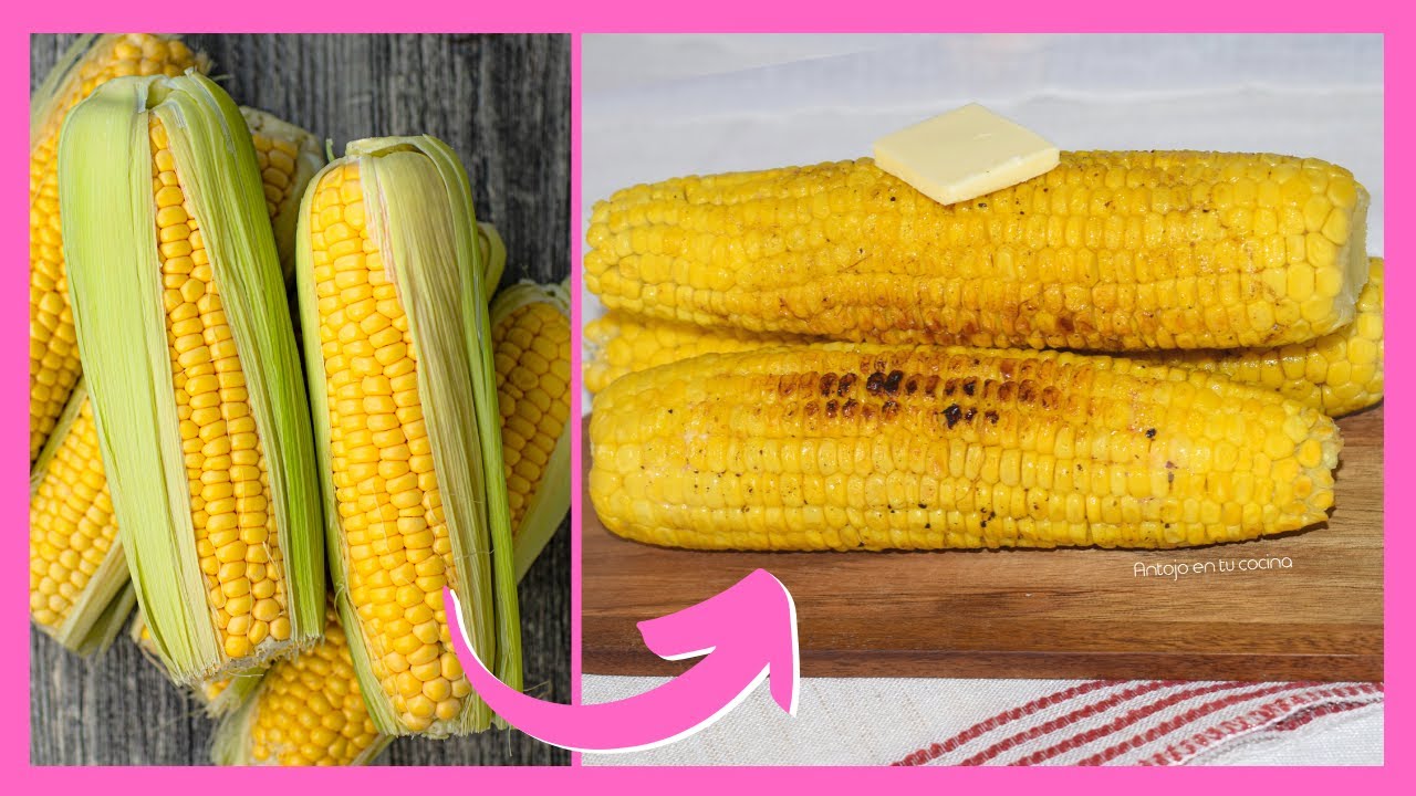 Cómo cocinar MAZORCAS de MAÍZ Fresco y que quede TIERNO 🌽 Guarnición Fácil 🌽 Choclo o Elote