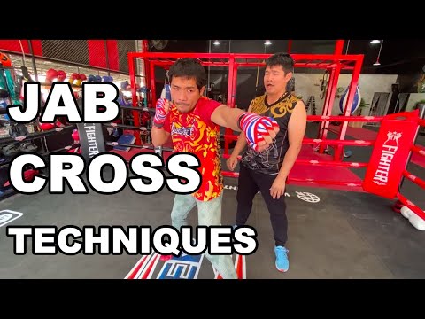 TIPS for Beginner - Jab and Cross punch by Chatchai Sasakul - Muay Thai Champion - ENG SUB