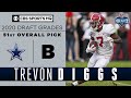 The Cowboys get a TOP NOTCH player in Trevon Diggs with the 51st overall pick | 2020 NFL Draft