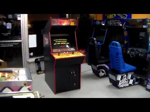 Namco's Tekken Tag Tournament Arcade Game!  Artwork overview, cool game!