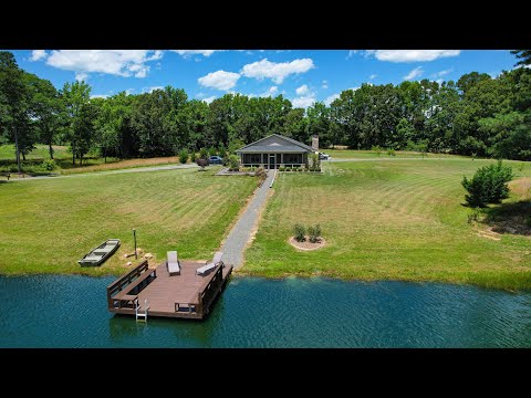 Cabin with two ponds on 123 acres for sale in North Carolina!