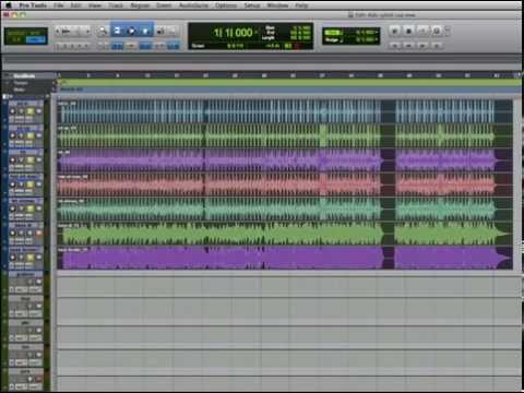 "Lea Sirk" Pro tools Live Bass & Drum Session