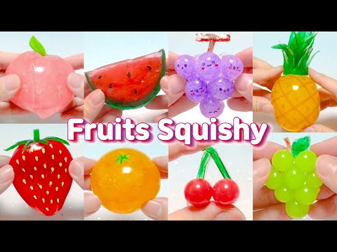 Fruits Squishy????????????????????????????DIY with Nano Tape Compilation✨Part1✨과일 말랑이 모아보기 1탄