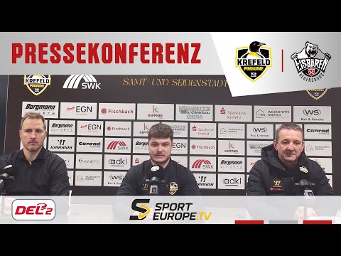 PRESSEKONFERENZ - KREFELD PINGUINE - EISBÄREN REGENSBURG - 02.01.2026