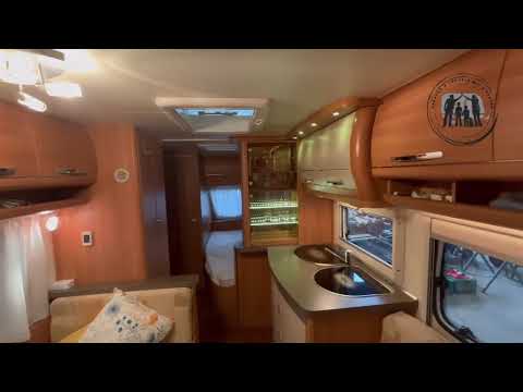 Unser Wohnwagen: Hobby 540 KMFE de Luxe (2009) | Familienfreundlicher Caravan
