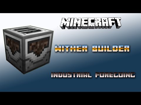 Wither Builder 💎 Minecraft Industrial Foregoing Tutorial 💎 Deutsch / German