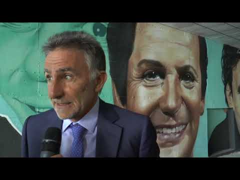 Servizio sul murales nella Circumvesuviana San Giorgio a Cremano