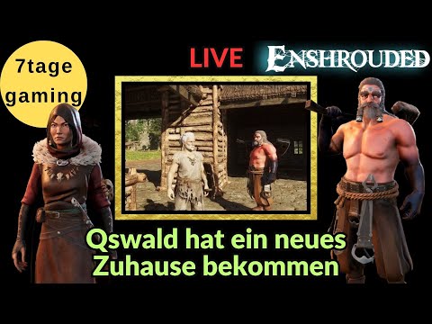 Enshrouded Gameplay Deutsch | 2 | Oswald, der Schmied, hat ein neues Zuhause bekommen