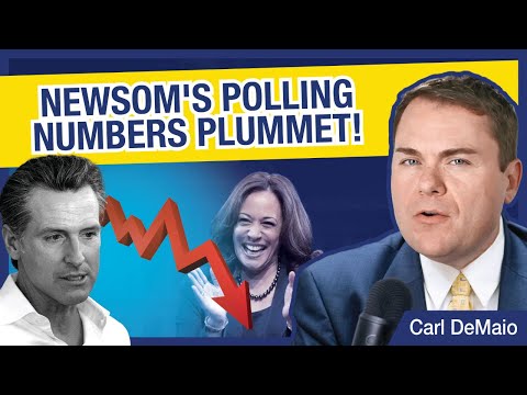 Gavin Newsom's Polling Numbers Plummet!