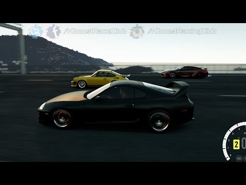 Forza Horizon 2 (XB1) | 1400+HP Supra vs Everything | Highway Pulls, Street Drags & More