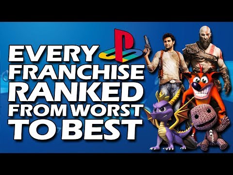 Every PlayStation Franchise Ranked From WORST To BEST