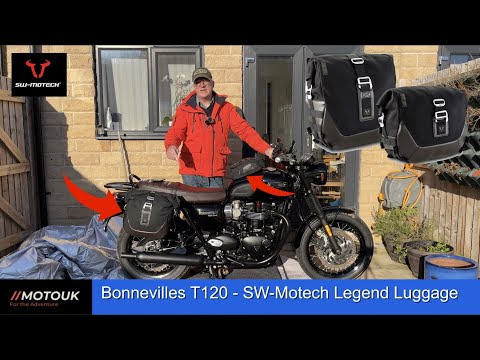 Fitting luggage to the Bonneville T120 SW-MOTECH | Legend Gear | MotoUK