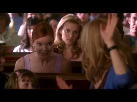 Lynette Asks Questions At The Service - Desperate Housewives 4x11 Scene
