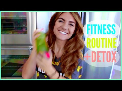 FITNESS  MORNING ROUTINE + DETOX JOURNEY ! How to Stay FIT + LOSE WEIGHT Video