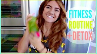 FITNESS  MORNING ROUTINE + DETOX JOURNEY ! How to Stay FIT + LOSE WEIGHT