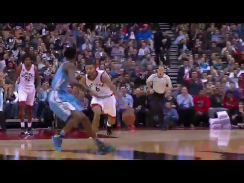 Raptors Highlights: Lowry Denies Jokic - December 3, 2015