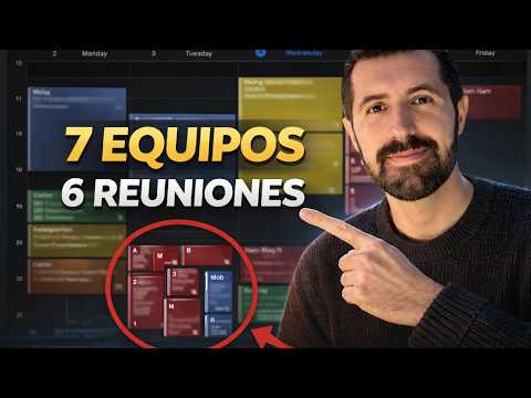 Staff Engineer: 7 equipos, 6 reuniones solapadas (mi semana real)