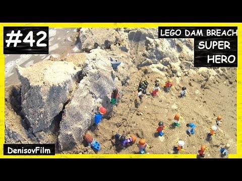LEGO DAM BREACH ASMR #42 - SUPERHERO