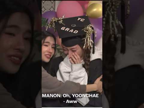 I’m not crying u are #katseye #eyekons #hybe #clips #sad #graduation #sisters