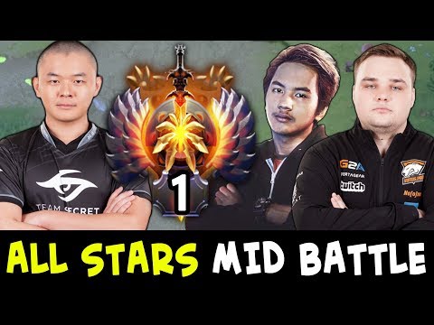 TOP-1 Rank MidOne vs InYourDream + Noone — ALL STARS miders in one game