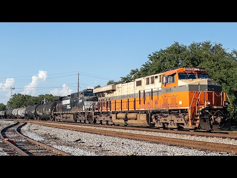 NS 345 South through Picayune, MS with NS 8105 “Interstate”