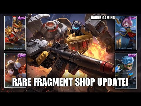 Fragment Shop Update for May 2022 | MLBB