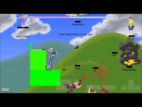 Happy Wheels - (NOVA) KnIfE ThRoW!?