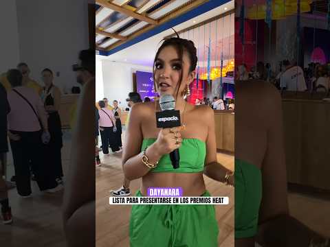DAYANARA lista para encender #PremiosHeat con #PapiKunno 🔥 #dayanara #elganado #kunno #brillos